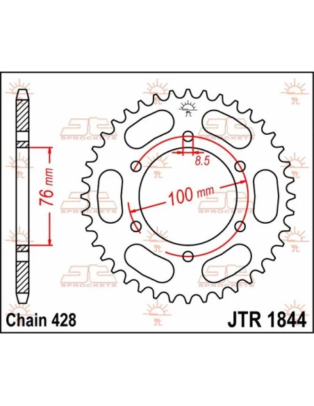 JT SPROCKETS Ritzel & Kettenräder - Detailansicht