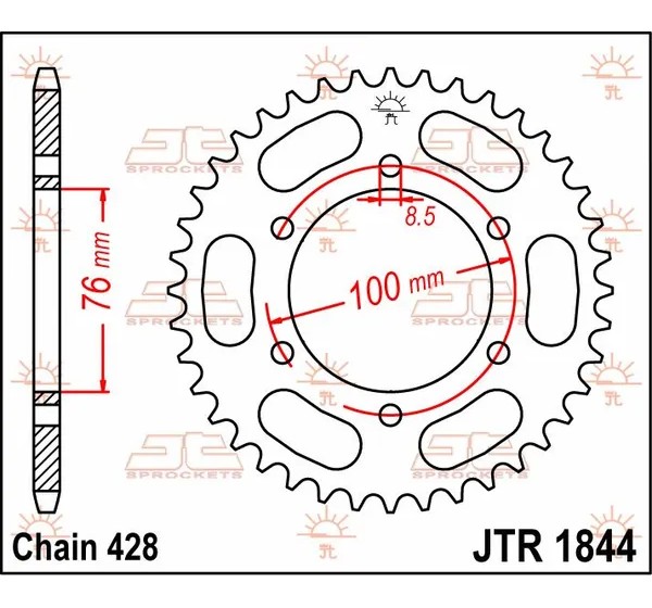 JT SPROCKETS Ritzel & Kettenräder - Detailansicht