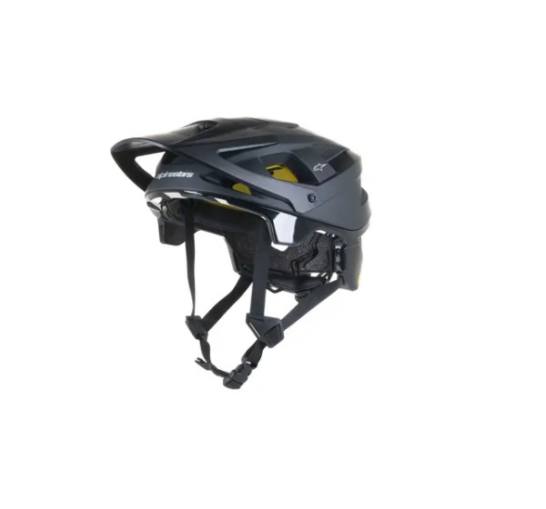 ALPINESTARS Open Face Helm - HELMET V-TECH SOLID BLACK MG L