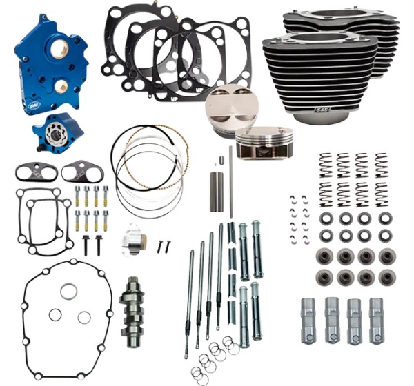 S&ampS CYCLE Zylinder, Zylindersätze & Big Bore Sätze - POWER PACK VVT