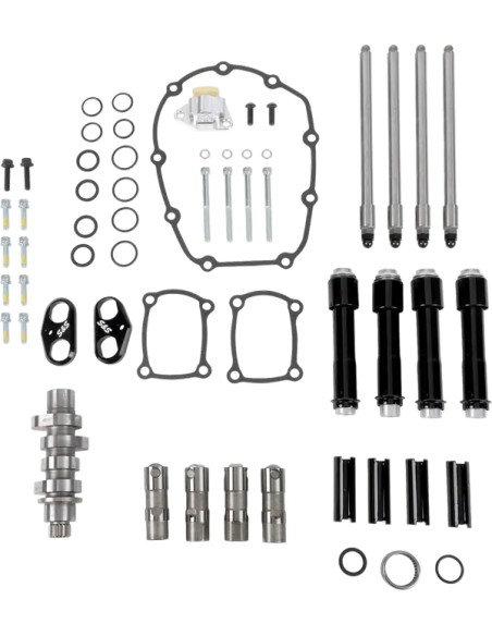 S&ampS CYCLE Ventilsteuerung - KIT CAMSHAFT 496 CHAIN BLACK P