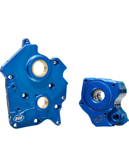 S&ampS CYCLE Ventilsteuerung - CAM SUPPORT PLATE AND OIL PUMP