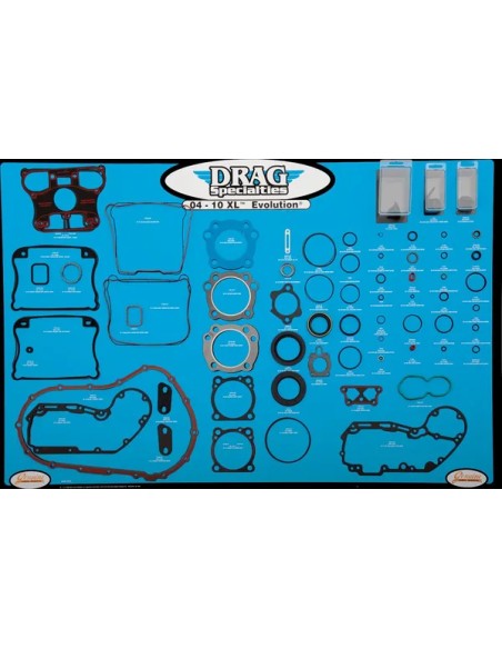 DRAG SPECIALTIES Dichtungen & Öldichtungen für Harley Davidson XL 1200 C 2007-2020