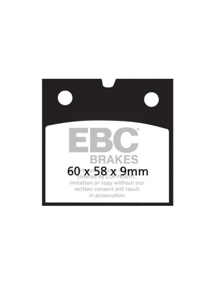 EBC Bremsbeläge & Bremsbacken für BMW R 100 GS 1986-1996