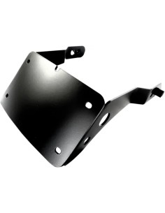Gebogener Kennzeichenhalter