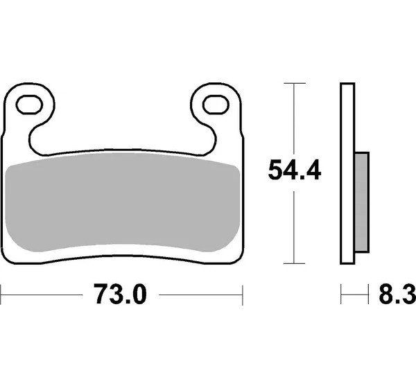 SBS Bremsbeläge & Bremsbacken - Detailansicht