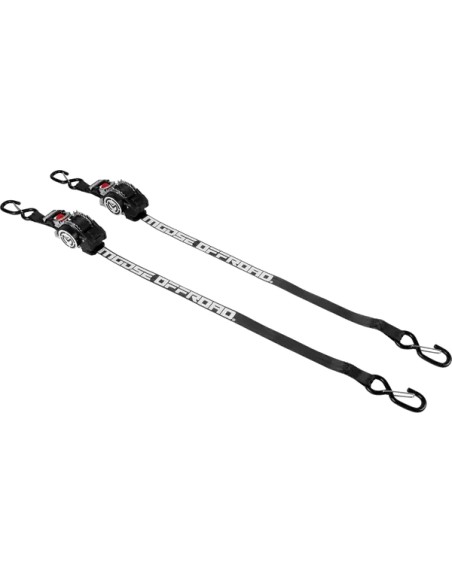 MOOSE OFFROAD Spanngurte - TIE DOWN 1x10' RETRACTABLE RAT