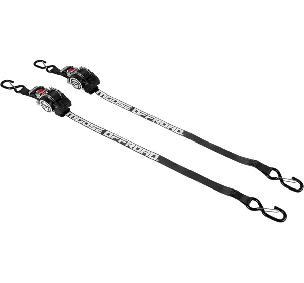 MOOSE OFFROAD Spanngurte - TIE DOWN 1x10' RETRACTABLE RAT