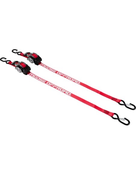 MOOSE OFFROAD Spanngurte - TIE DOWN 1x10' RETRACTABLE RAT