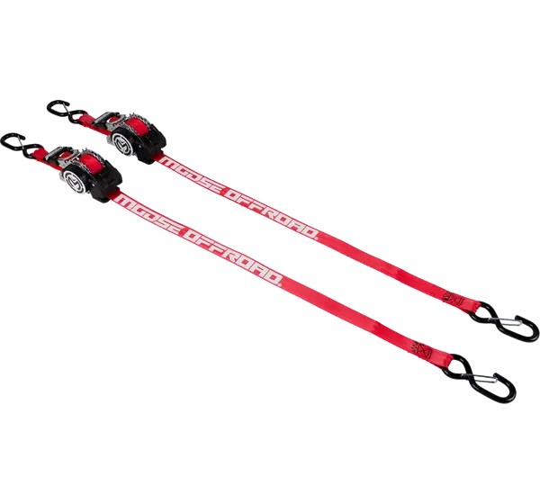 MOOSE OFFROAD Spanngurte - TIE DOWN 1x10' RETRACTABLE RAT