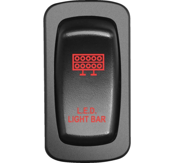 MOOSE OFFROAD Kabel & Schalter - SWTCH LWPROFLE LIGHTBR RD