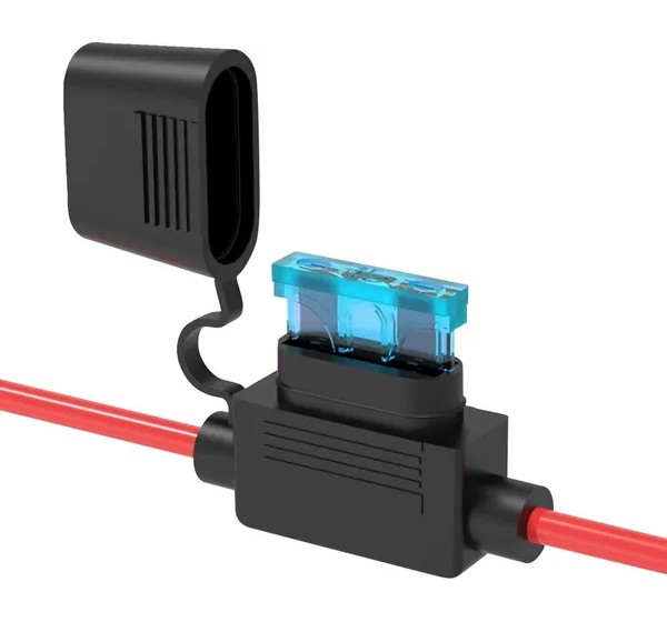 MOOSE OFFROAD Kabel & Schalter - INLINE FUSE HOLDER 2PK 15A