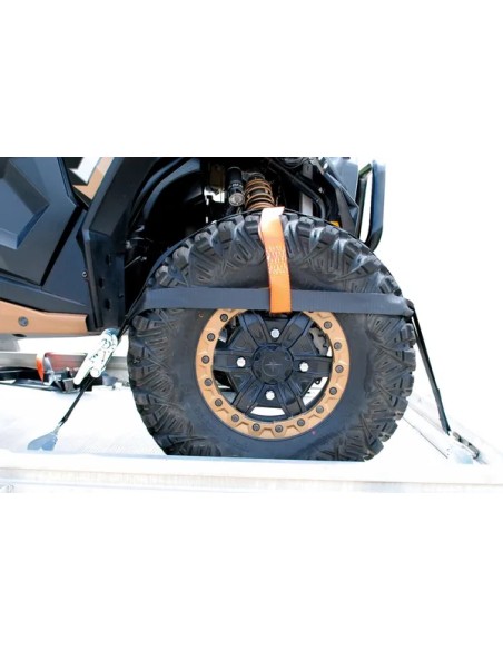 MOOSE OFFROAD Spanngurte - UTV WHEELNET TIE DWNS BK