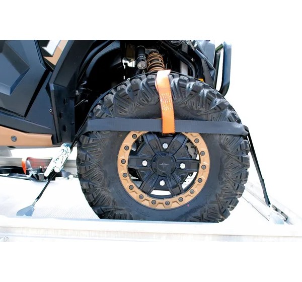 MOOSE OFFROAD Spanngurte - UTV WHEELNET TIE DWNS BK
