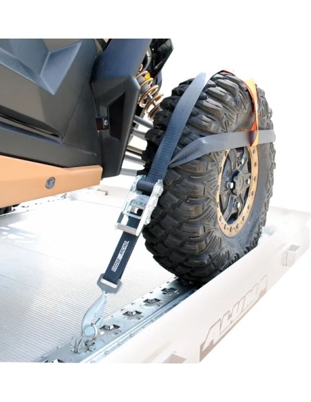 MOOSE OFFROAD Spanngurte - Einbaubeispiel