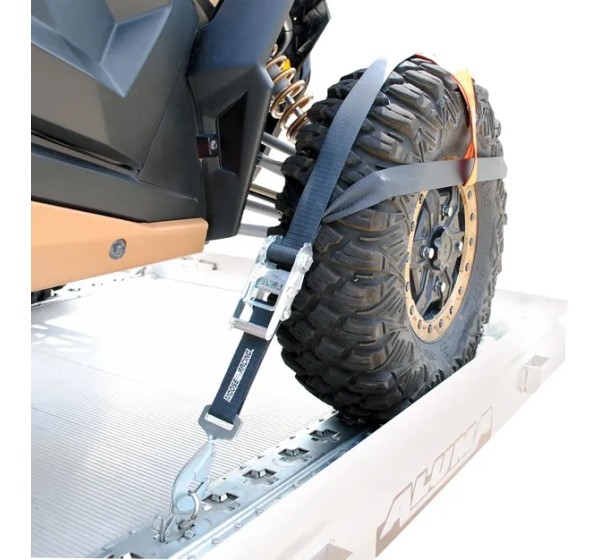 MOOSE OFFROAD Spanngurte - Einbaubeispiel