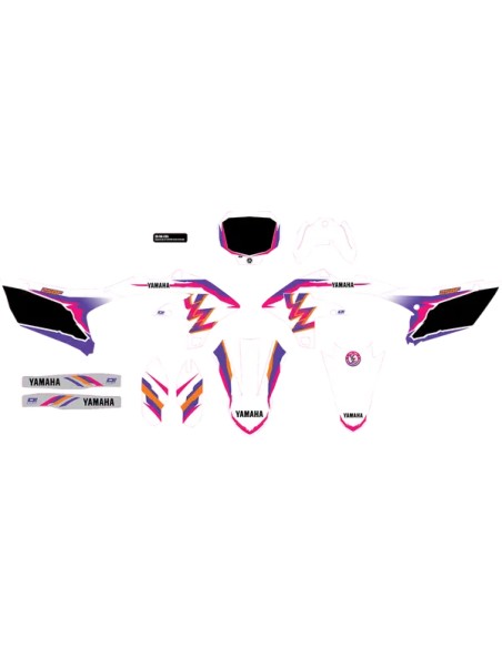 D'COR VISUALS Dekorsätze & Aufkleber für YAMAHA YZ 250 F 2024