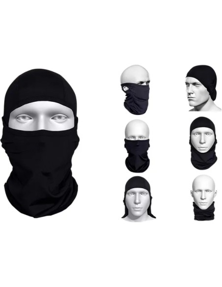 GEARS CANADA Kopf- & Halsbedeckungen - BALACLAVA MULTI BLACK