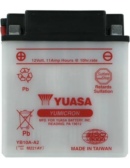 YUASA Batterien für KAWASAKI KLF 220 2X4 1989-2002