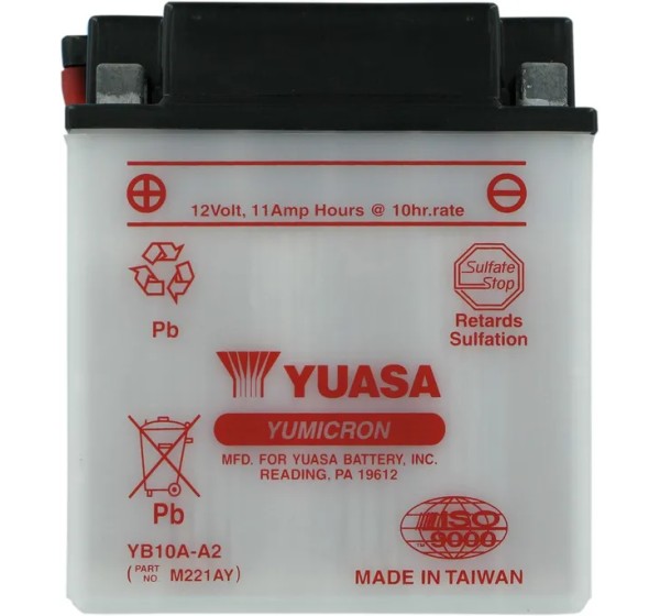 YUASA Batterien für KAWASAKI KLF 220 2X4 1989-2002