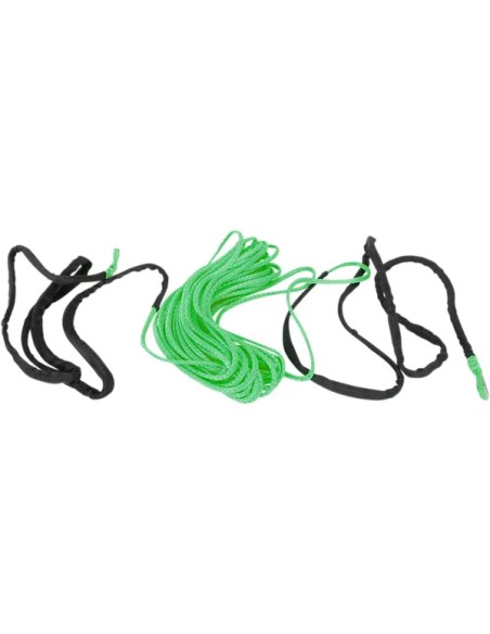 MOOSE OFFROAD Seilwinden - WINCH ROPE 1/4 X50' GREEN