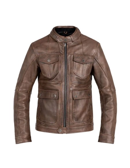 JOHN DOE Jacken - JACKET DRIFTER LEATHER BROWN 3