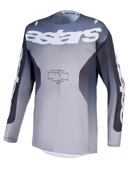 ALPINESTARS Jerseys - JERSEY RACER AMBER GRY/LIL 2X