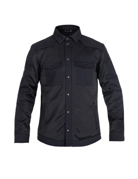 JOHN DOE Jacken - MOTOSHIRT AERO MESH BLACK 5XL