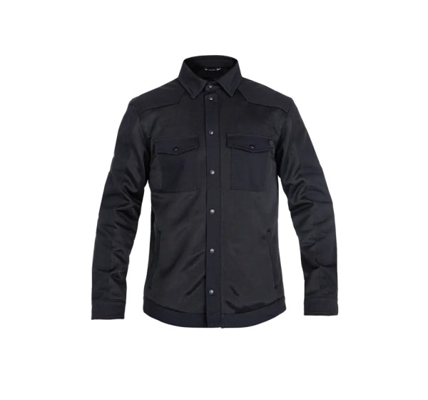 JOHN DOE Jacken - MOTOSHIRT AERO MESH BLACK 5XL