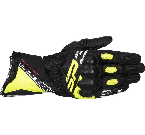 ALPINESTARS Straße - GLOVE SP-3 BLK/FLUO YEL/WHT 2X