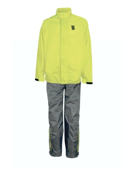 OJ ATMOSFERE METROPOLITANE s.r Regenschutz - SYSTEM SET BLACK/HIGH VIS 3XL