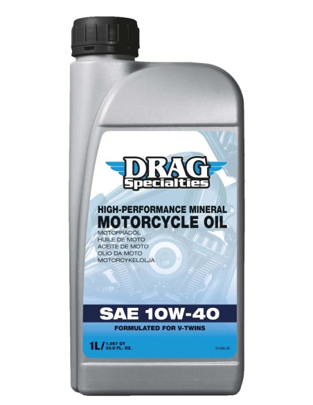 DRAG SPECIALTIES OIL Öl- und Schmierstoffe - OIL E-DRAG 10W40 MIN 1L