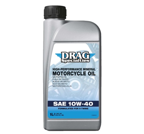 DRAG SPECIALTIES OIL Öl- und Schmierstoffe - OIL E-DRAG 10W40 MIN 1L