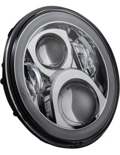 7" Halo Scheinwerfer mit Touring-Adapter