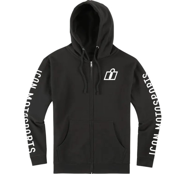 ICON Hoodies, Sweatshirts & Jacken - HOODIE ZIP CLASICON BLK 3X