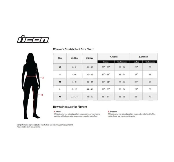 ICON Hosen - Einbaubeispiel