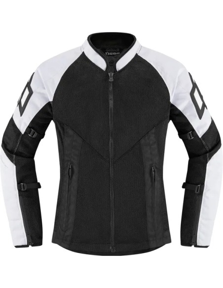 ICON Jacken - JACKET WM MESH AF CE WHITE 3X
