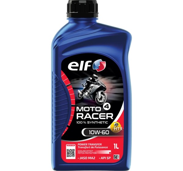 ELF Öl- und Schmierstoffe - OIL MOTO 4 RACER 10W-60 SYN 1L