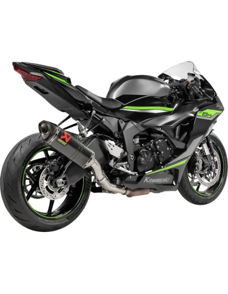 AKRAPOVIC Krümmer & Mittelrohre - Einbaubeispiel