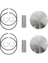 PISTON KIT STD SKIDOO 76.37 OVR+0.50