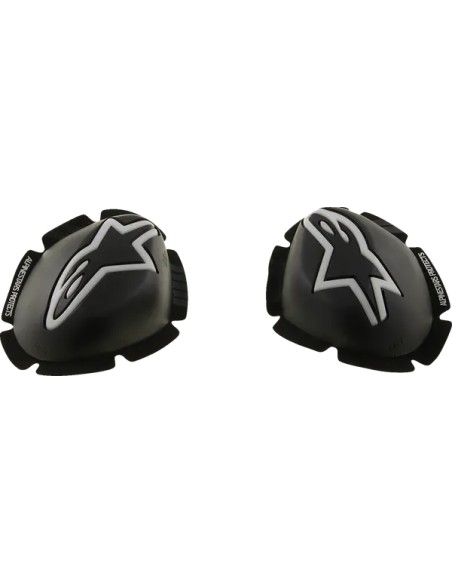 ALPINESTARS (ROAD) Knieprotektoren - SLIDER KNEE GP TECH BLK/WHT