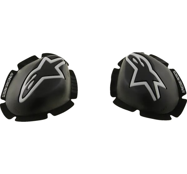 ALPINESTARS (ROAD) Knieprotektoren - SLIDER KNEE GP TECH BLK/WHT