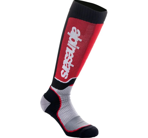 ALPINESTARS(MX) Socken - SOCK MX PLUS BLK/RED/GY L