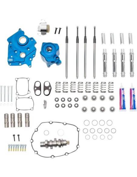 S&ampS CYCLE Ventilsteuerung - CAM CHEST KIT VVT W/CHRM PUSHR