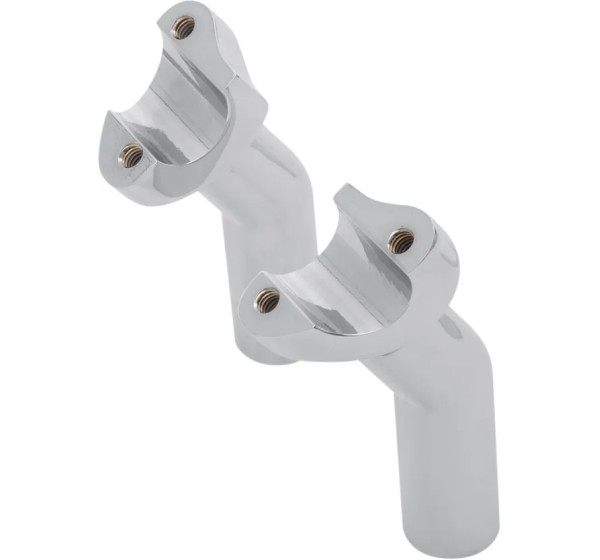 DRAG SPECIALTIES Risers - PULLBACK 4.5 CHR