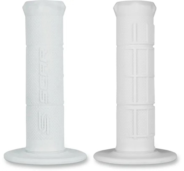 SCAR RACING Griffe - GRIP HALF WAFFLE WH