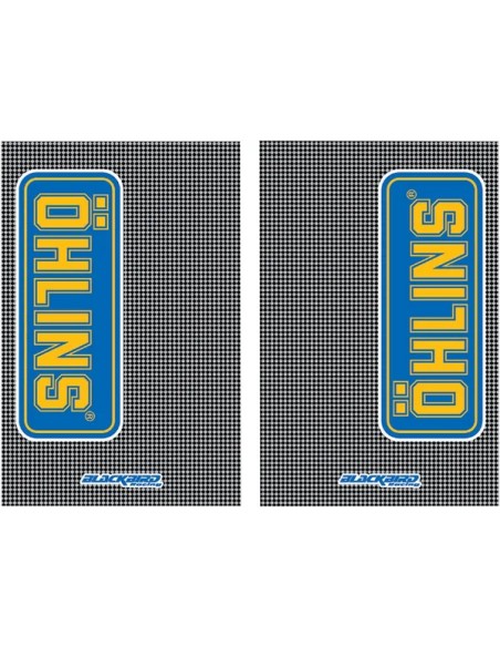 BLACKBIRD RACING Dekorsätze & Aufkleber - FORK STICKERS OHLINS CF