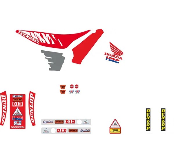 TECNOSEL Dekorsätze & Aufkleber für HONDA CR 125 R 1991-1992