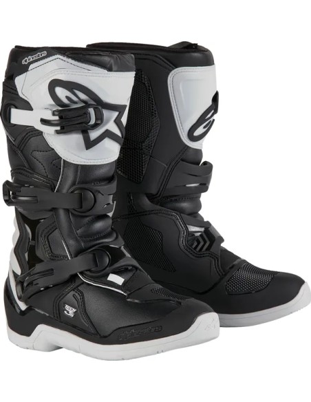 ALPINESTARS Offroad - BOOT TECH3S YTH WHT/BLK 8