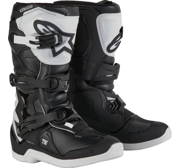 ALPINESTARS Offroad - BOOT TECH3S YTH WHT/BLK 8